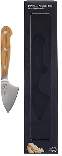 Miniatura 7 de Mercer Culinary Renaissance - Cuchillo de queso parmesano de madera de olivo, 2.75 pulgadas