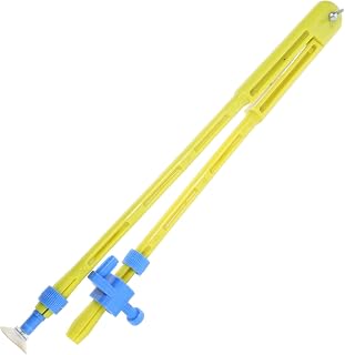 jojofuny Compases De Dibujo Brújula De Plástico Brújula De Demostración De Pizarra Brújulas Herramienta Estacionaria Creador De Círculos De Dibujo Grande El Plastico Amarillo