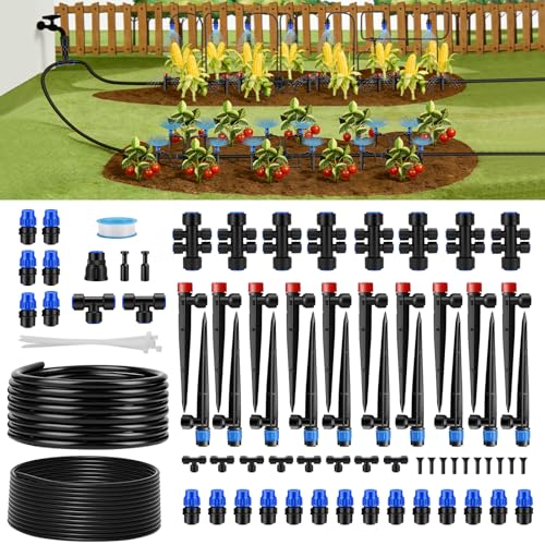 Snowtaros 240FT Quick-Connect Drip Irrigation System