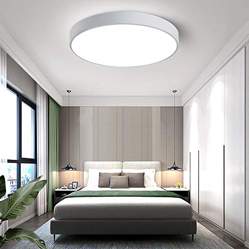 Foco empotrable LED redondo de 10W con interruptor para techo de baño y comedor 5