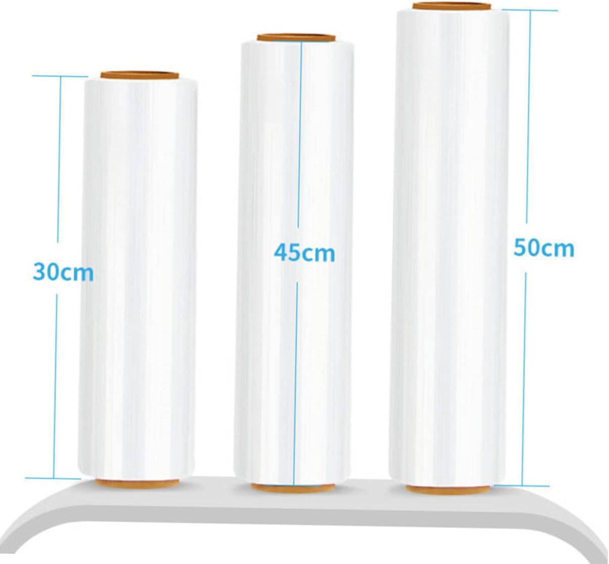 Lurrose 1roll Clear Stretch Film Self-Adhesive Wear-Resistant Packing Wrap for and Moving Supplies for Securing Irregular Items