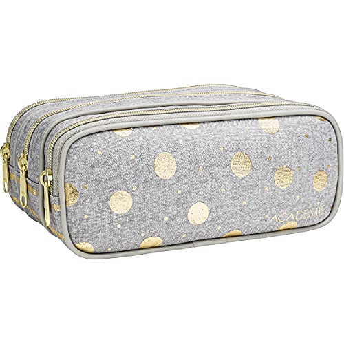 Estojo Triplo Grande Académie LIstras e Poás - Tilibra