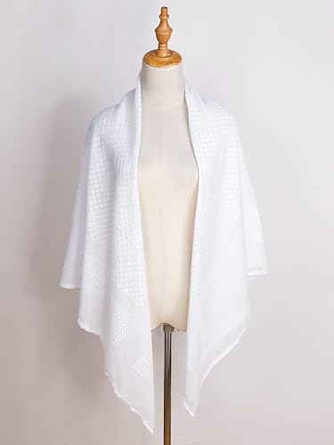 Miniatura 6 de Keffiyeh Arabe para hombre turbante musulmana palestina bufanda saudita árabe agal sheik gorros disfraz para hombres