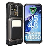 AGM G3 Flagship Ultra Rugged Smartphone Android 15, 6.72 Inch FHD+ 120Hz Display, MTK Dimensity 7300, 33W PD Fast/Wireless/Reverse Charging, 10000mAh, NFC/GPS/Camping Light/116dB Speaker | 24GB+512GB