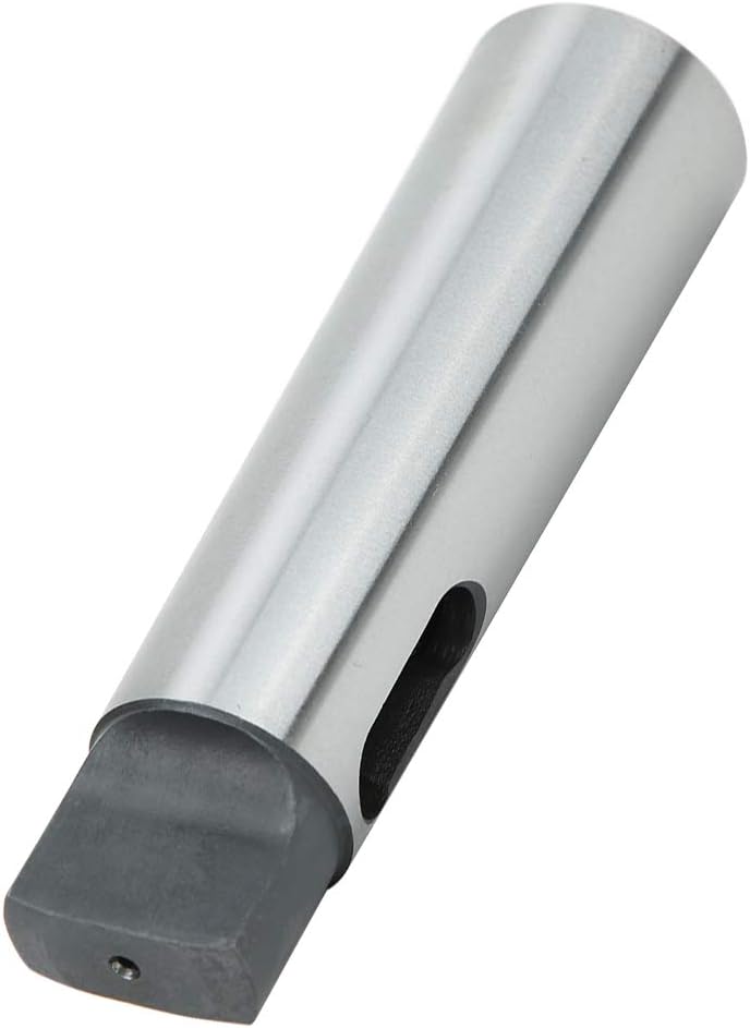 Taper Reducing Adapter Drill Sleeve, MT5 to MT4 Drill Sleeve, High Hardness Wear Taper Adapter for Lathe Milling Machine with Precision Quenched Finish