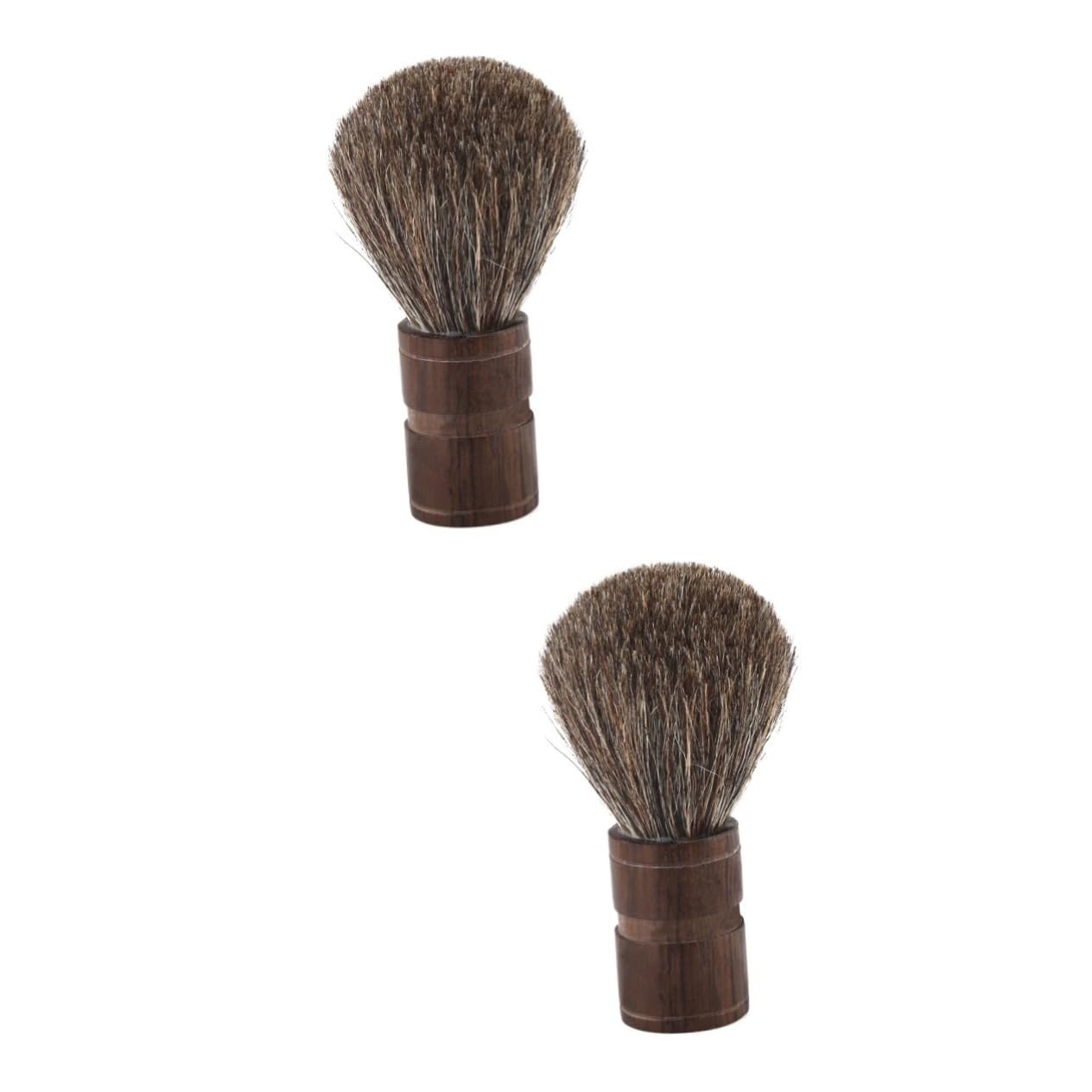 Healeved 2 Pz spazzola per baffi spazzola per barba da uomo spazzola per barba spazzola per barba in setola Di legno