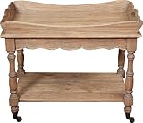 Macizo con madera de roble Trolley 76 x 48 x 60 cm, póngase en contacto con nosotros para grandes cantidades y visite nuestra web www.biscottini.it