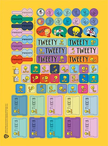 Caderno Espiral Univ CD 10 Matérias 160 Fls Tweety Cinza Jandaia