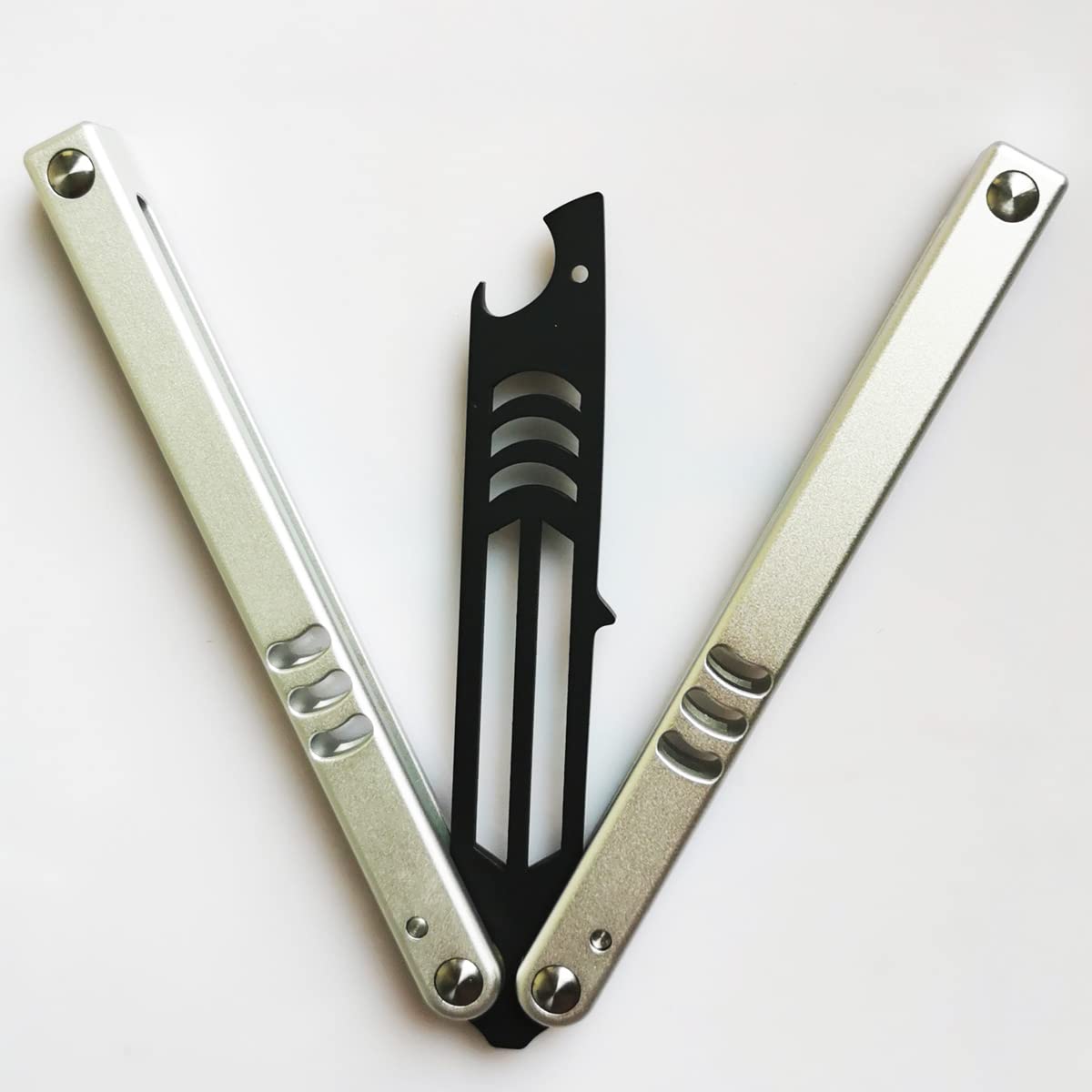 Mango de canal integral de aluminio con eficaz sistema Bushings con herramienta de transporte plegable de cobre para lavadora, abrebotellas avanzado