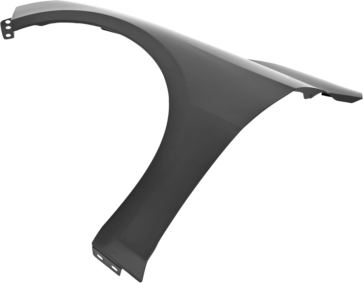 HECASA Front Left Fender Compatible with 2016-2023 Chevy Chevrolet Malibu Replacement for 84029562 GM1240392 Steel Wheel Fender Panel Electrophoresis Primed Black Driver Side