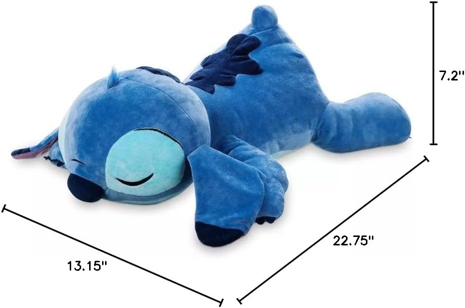 Disney Store Official - Super Soft & Huggable Toy for Fans & Kids of All Ages - Perfect Collectible & Gift (Stitch)