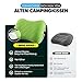 HIKENTURE Aufblasbares Camping/Reise Kissen mit Abziehbarem Kissenbezug, Ergonomisches Kopfkissen, Komfortables Nackenkissen für Reise/Outdoor, Inflatable Travel Neck Pillow(Grün)…
