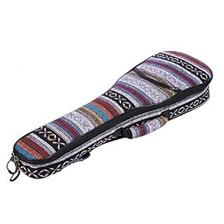 Yiwa 21/23/26 Pouce Style National Toile Ukulélé Carry Bag Coton Rembourré Double Sangle Cas pour Guitare Ukulélé 26… - Les Beatles, Paul McCartney, John Lennon, RIngo Starr, George Harrison Yiwa 21/23/26 Pouce Style National Toile Ukulélé Carry Bag Coton Rembourré Double Sangle Cas pour Guitare Ukulélé 26… – Image 5