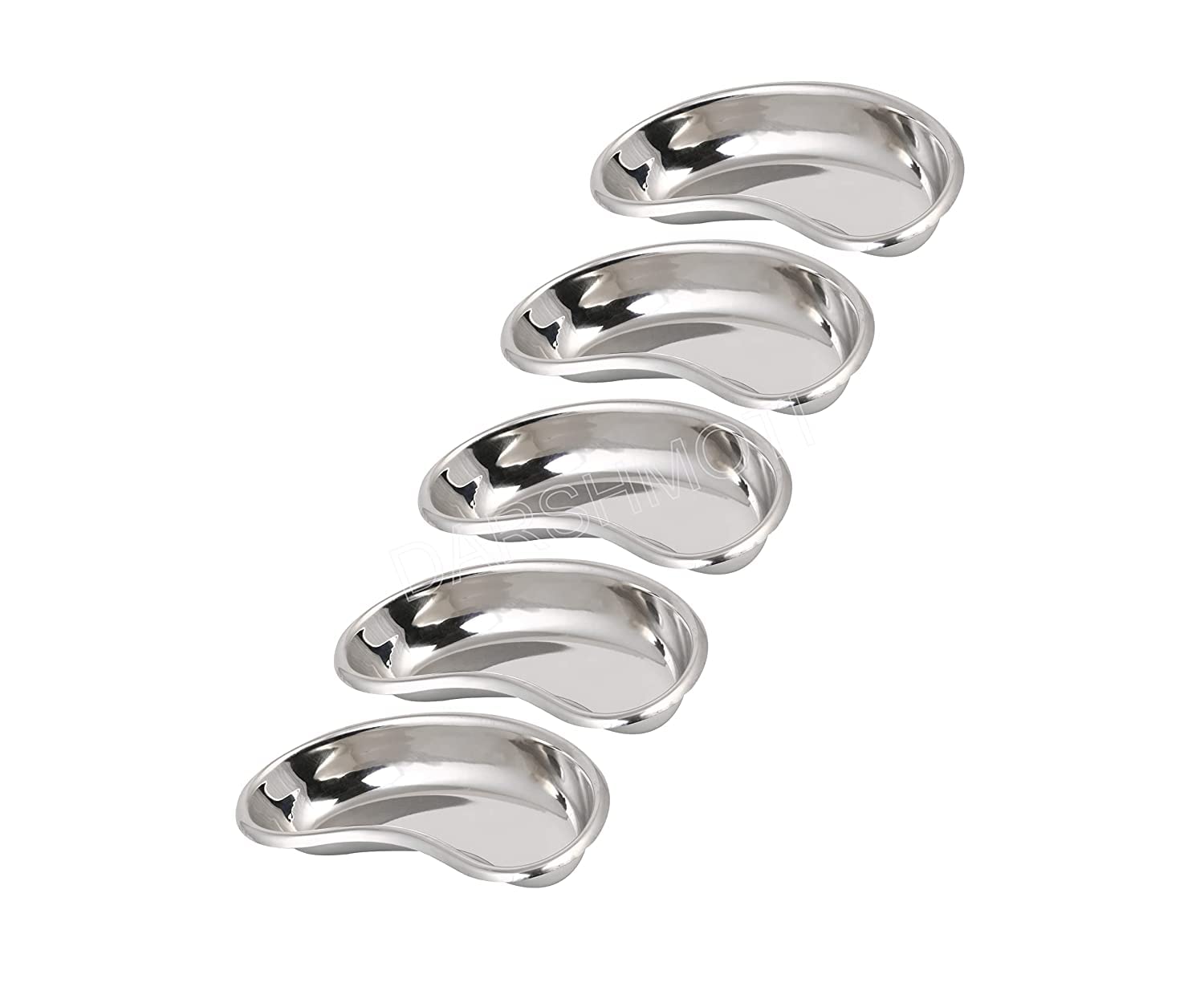 GOLDFINCH Stainless Steel Kidney Tray 8" Inches (205 mm), Reusable and Autoclavable Tray, Making Them Ideal for Hospitals, Labs, and Surgical Centers, Kidney Tray, Pack of 5 (B0CBSNZS4R) Amazon Price History, Amazon Price Tracker