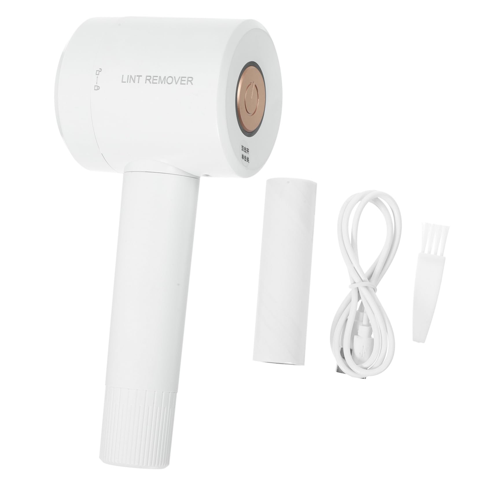 SHERCHPRY Rasoio per Pelucchi Elettrico Ricaricabile Strumento per Rimuovere Pelucchi dagli Abiti Rimuove Palle di Pelo Compatto e Durevole Design Bianco Elegante