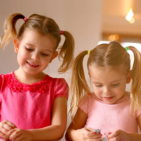 Ebbmdalda Korea Color Elastic Hair Bands, 700Pcs Rainbow Small Color Hair Holder Fashion Hair Tie Elastic Rubber Bands For Babies & Childrens (Rainbow Small) #TOP5