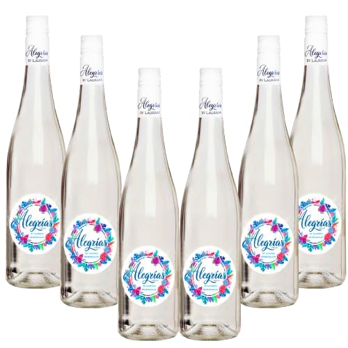 Alegrías by LaurAna - Vino Frizzante - Vino de la Tierra de Castilla- 6 botellas x 750 ml