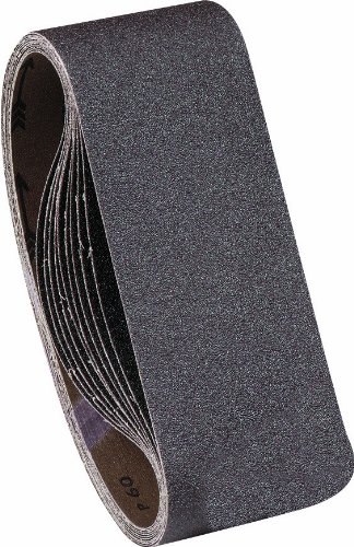 United Abrasives- SAIT 63236 Open Coat Aluminum Oxide 3-Inch x 18-Inch AO-X 100 Grit Sanding Belt, 10-Pack