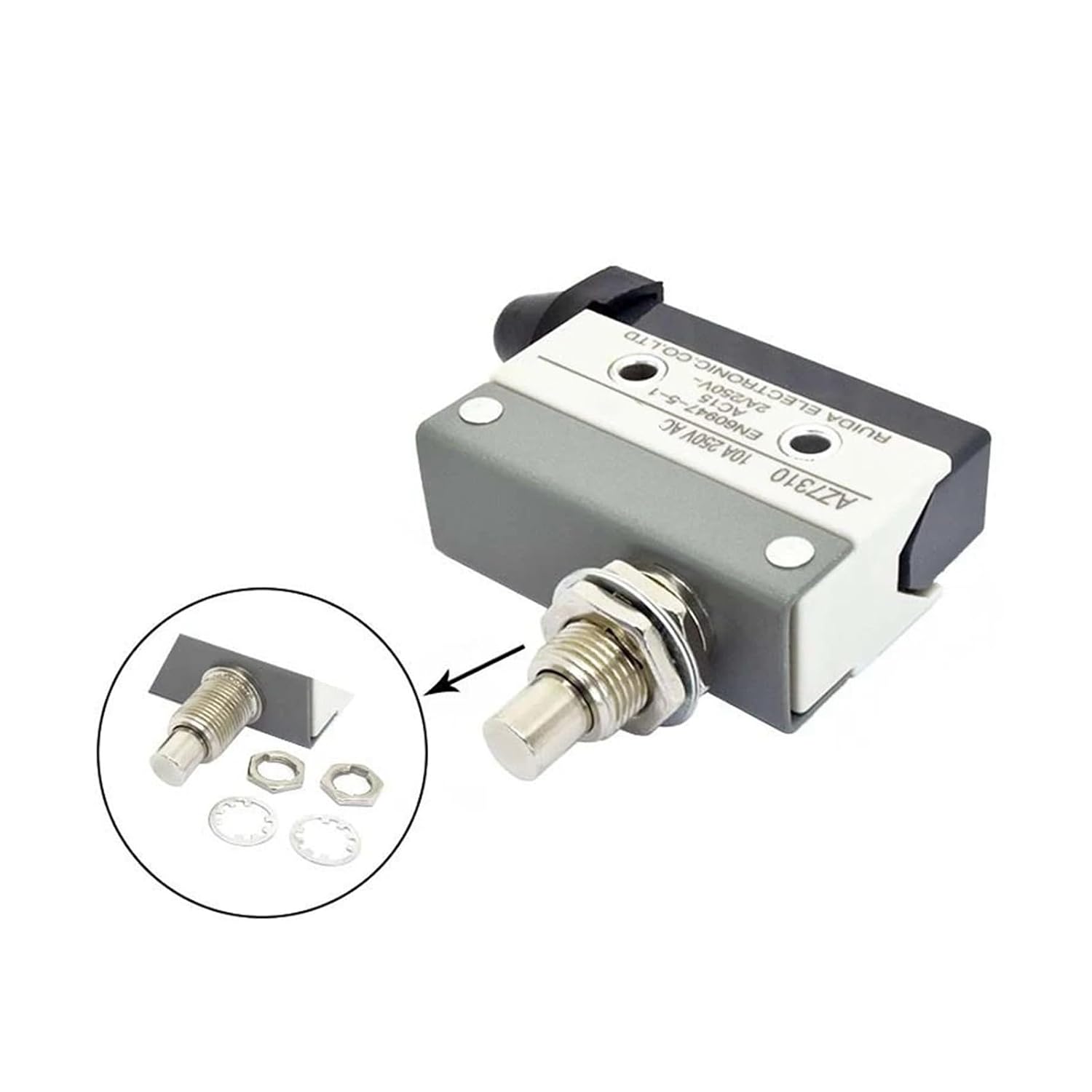 10A 250V AZ Waterproof Microswitch Travel AZ-7121 AZ-7310 TZ | Micro Limit Switch Small Horizontal Roller Lever AZ-7312 AZ-7311(AZ-7141)