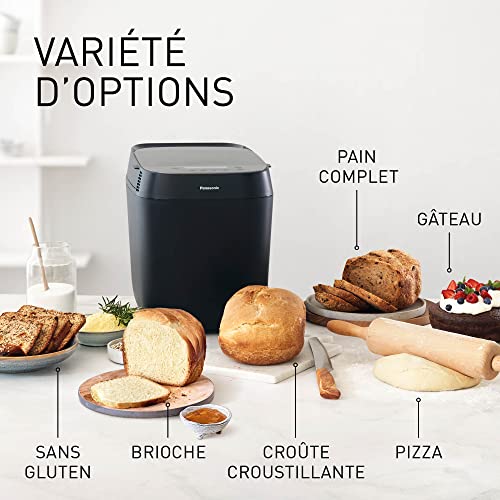 Panasonic SD ZF2010KXF Machine à Pain Croustina Cuisson sans Gluten Réglage pour Pâte à Pizza Double Capteur de Température 18 Programmes Automatiques Minuterie Numérique - vue 9