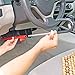 Steering Wheel Brake Pedal Lock – Adjustable Universal Anti-Theft Security Device for Car, Truck, SUV, or Van