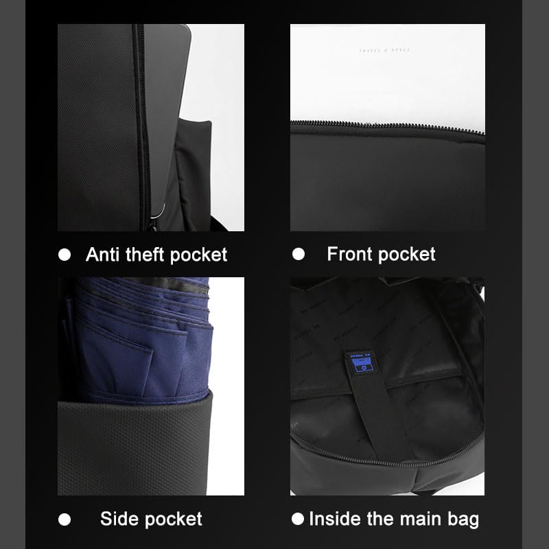 Mochila de viaje menos de 20 litros impermeable con jack lateral 4