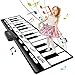 TWFRIC 6ft. Piano Mat with 24 Keys & 10 Demos & 8 Musical Instruments Sounds & 4 Play Modes, Giant Dance Floor Piano Music Play Mat 71'' Large Interactive Musical Toys Gifts for Kids Adults Toddlers