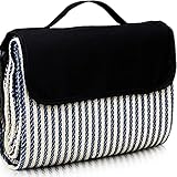 scuddles Extra Large Picnic & Outdoor Blanket Dual Layers for Outdoor Water-Resistant Handy Mat Tote Spring Summer Great for The Beach, Camping on Grass Waterproof Sandproof