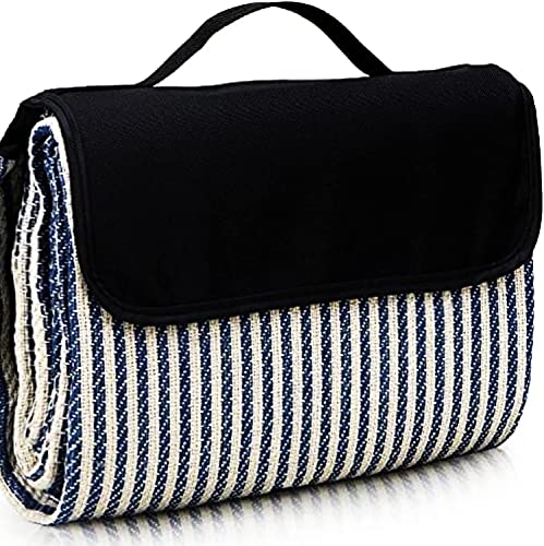 scuddles Extra Large Picnic & Outdoor Blanket Dual Layers for Outdoor Water-Resistant Handy Mat Tote Spring Summer Great for The Beach, Camping on Grass Waterproof Sandproof