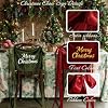 Amazon.com : Eeexigee Merry Christmas Velvet Chair Signs Set of 2 ...