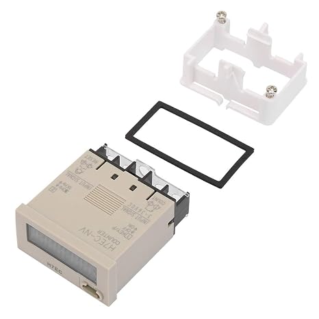 Pulse Counter, Counter,Dc,H7EC NV DC 3-36V Digital Electrical Counter Totalizer with 8-Digit LCD Display