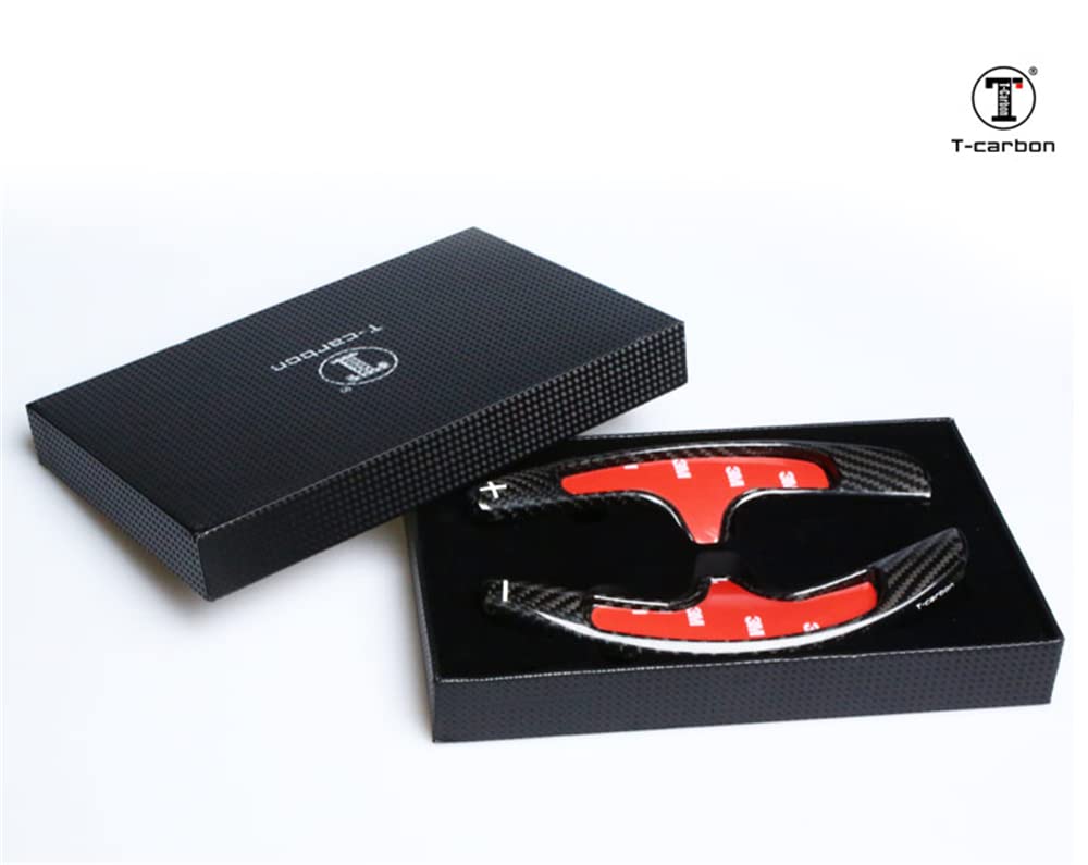 Amazon.co.jp: T-carbon 古いタイプ ポルシェ リアルカーボン製 シフト