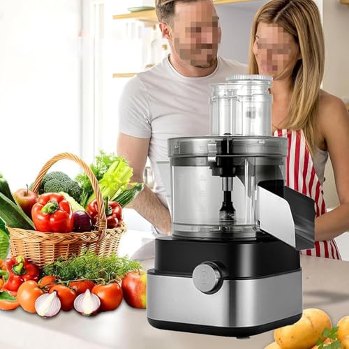 Elettrico per verdure con 5 lame, preparazione degli alimenti senza sforzo per una preparazione rapida e facile dei pasti in cucina, chef casalinghi e appassionati di cucina