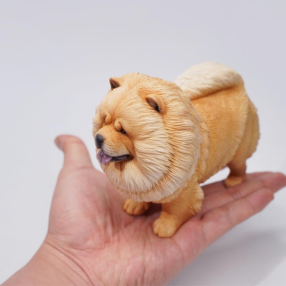 Amazon.com: MMOS X JXK Chow Chow Dog Statue Dog Figurine for
