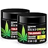 ENVISHA 2 Pack Hemp Cream by Ceessting – For Men and Women – Hydrating and Moisturizing for Skin – 4 oz