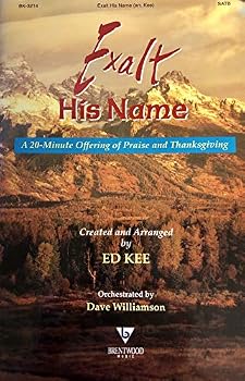 Paperback Exalt His Name Book