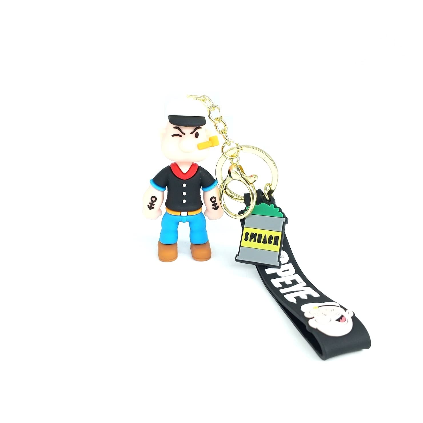 Arkanum Popeye the Sailor Man Model A Lanyard Charm Keyring Keychain