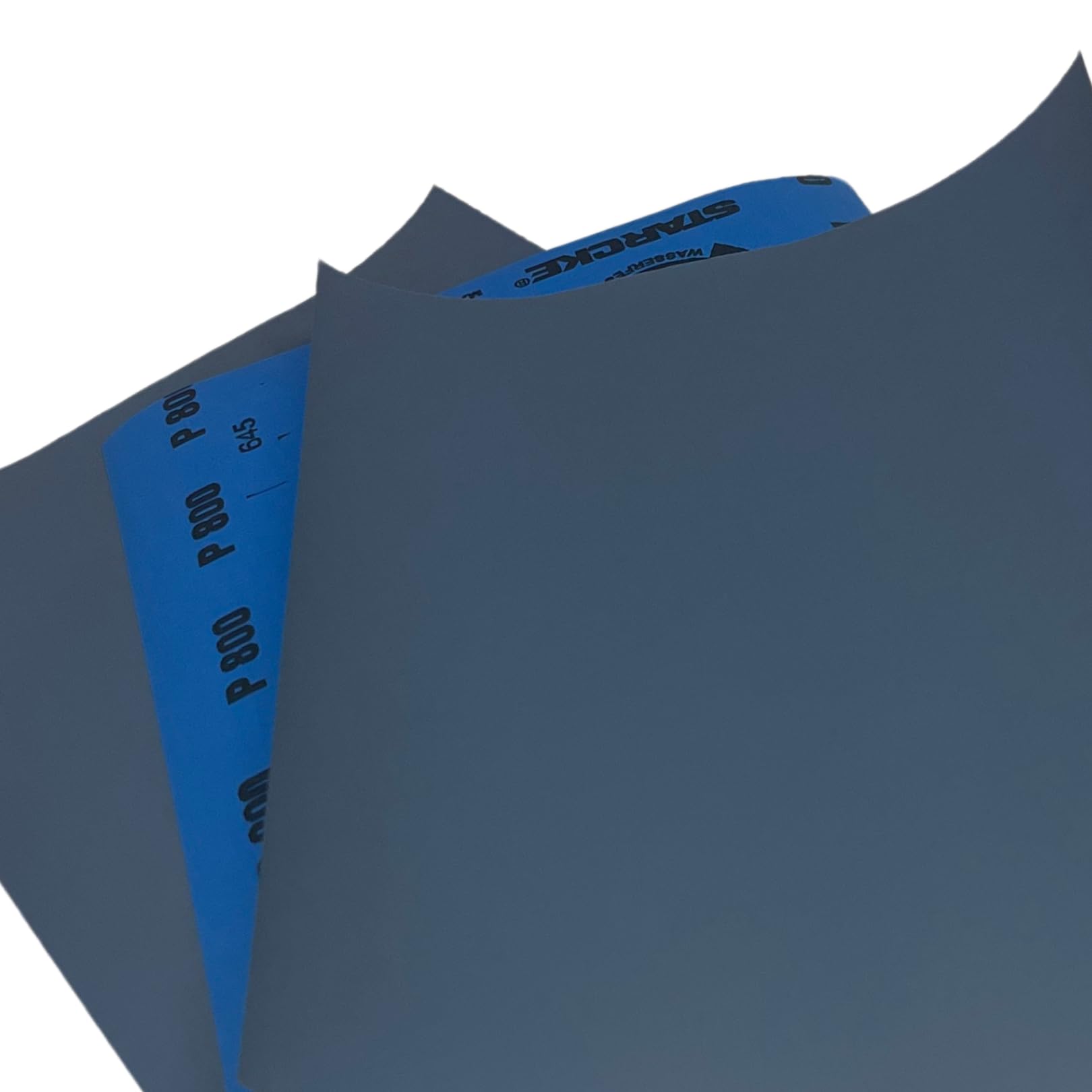 Starcke Matador Wet & Dry Sandpaper Sheets // Silicone Carbide Full Size 230x280mm Sanding Sheets // 80 Grit - 3000 Grit (10, 800 Grit)