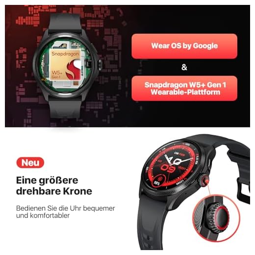 Ticwatch Pro 5 Enduro Smartwatch für Männer