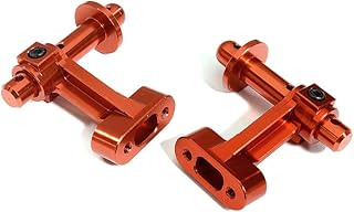 C31315RED Billet Machined Rear Body Mount Set for Arrma 1/10 Vorteks 4X4 3S BLX