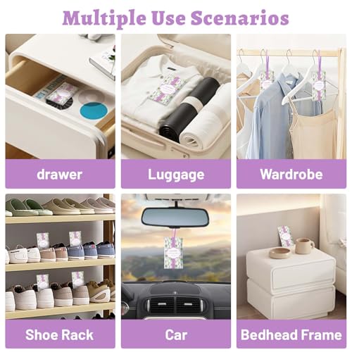 Image of STRN Scented Sachets for Drawer and Closet, Lavender Scent 14 Pack for Home