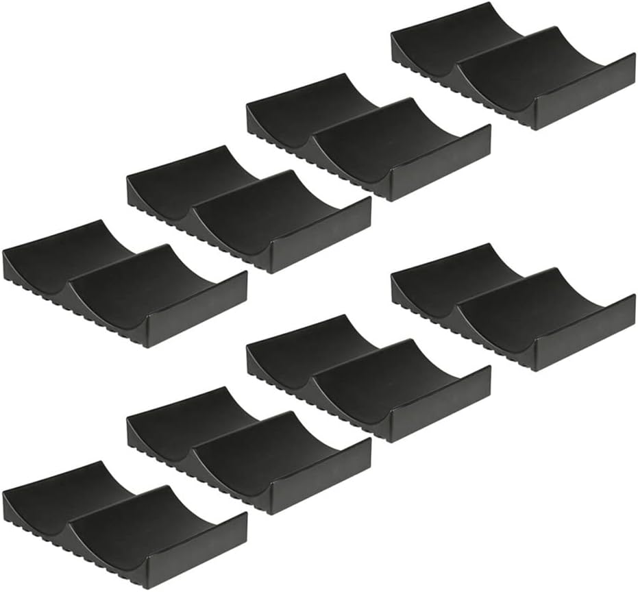 8 Pack of Banana Produce Risers Display for Retail Grocery Produce Market Farmers Market, Set of 8 Fits Tables 36"D x 48"W, Washable Food Safe Material