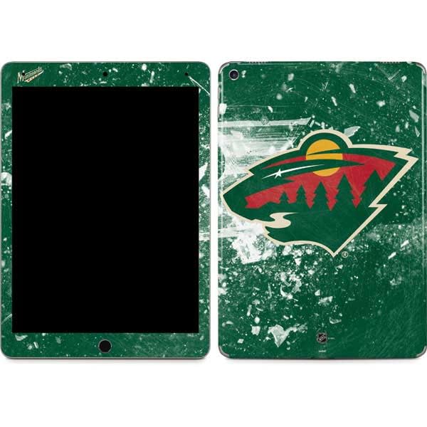 Skinit Decal Tablet Skin Compatible with iPad Air 2 - Officially Licensed NHL Minnesota Wild Frozen Design