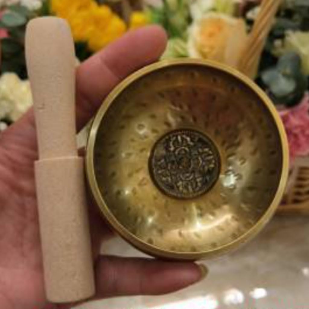 Handgemachte tibetische Klangschale, Meditations-Yoga-Klangschale, Buddha-Glockenspiel-Ornament for heilendes Gebet Klangschalen