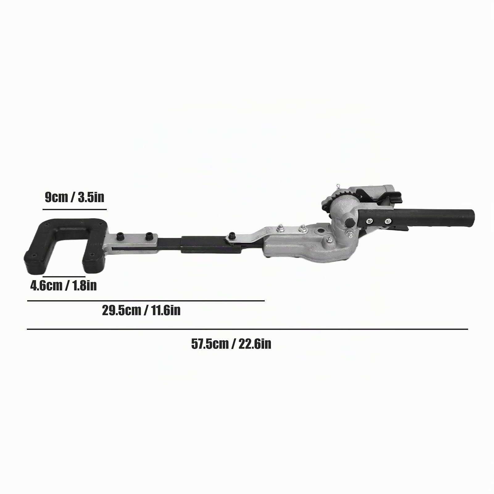 Cabezal Recolector De Frutas, 9 Dientes, 26 Mm, Cabezal Recolector De Residuos, Aleación De Aluminio, Rendimiento Estable para Aceitunas, Peras, Naranjas Y Otras Frutas para Huertos,