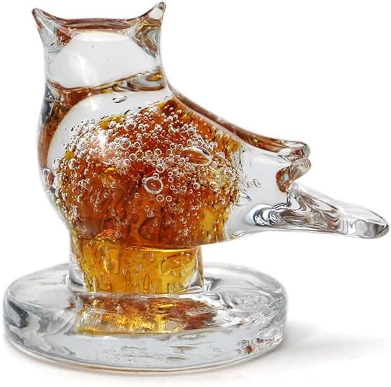 HERE Glass Objet "Owl" Glass Objet