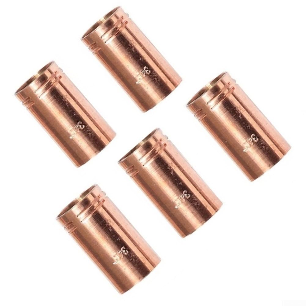 -Pack 34CT MIG saldatura ugello gas isolante per Magnum 300 400, rame rosso resistente al calore parti torcia compatibile con ugelli serie #3/#4 e 24CT