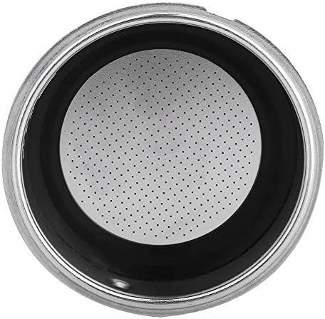1 Cup 51mm Coffee Filter Basket, Detachable Stainless Steel Espresso Machine Portafilter Accessories for Home Office