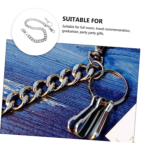 Sewroro 3 Peças Corrente De Carteira Jeans De Motocicleta Para Homens Jeans De Carga Bolsas Da Moda