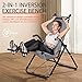 BODYRHYTHM Core & Ab Lounge Workout Chair, an Fitness System for Muscle Activating Workout and Inversion Therapy for Back Relief with Aerobics to Burn Calories and Work Muscles Simultaneously (Grey)
